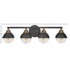 5174BK Fletcher 4 Light Bath | Dimensions Image