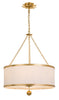 518-GA_ULN Broche 6 Light Chandelier | Main Image
