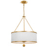 Crystorama-OPEN-BOX Broche 6 Light Chandelier in Antique Gold - Additional View