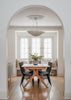 519-MT Broche 30'' Chandelier | Lifestyle Image