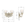 5222-AW Mayfield 11.5'' Sconce | Dimensions Image
