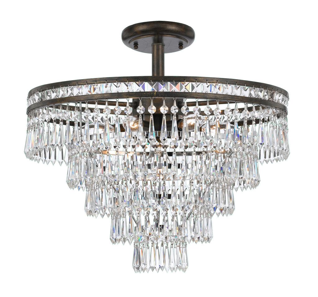 5264-EB-CL-MWP_CEILING Mercer 20'' Semi Flush Mount | Main Image