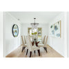 Crystorama Mercer 20'' Chandelier in English Bronze - Lifestyle View