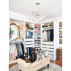 Crystorama Mercer 20'' Chandelier in Olde Silver - Lifestyle View