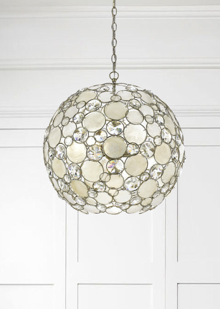 529-SA Palla 6 Light Pendant | Lifestyle Image