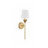 Crystorama Broche 6'' Sconce in Antique Gold - Additional View