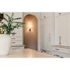 Crystorama Broche 6'' Sconce in Antique Gold - Lifestyle View