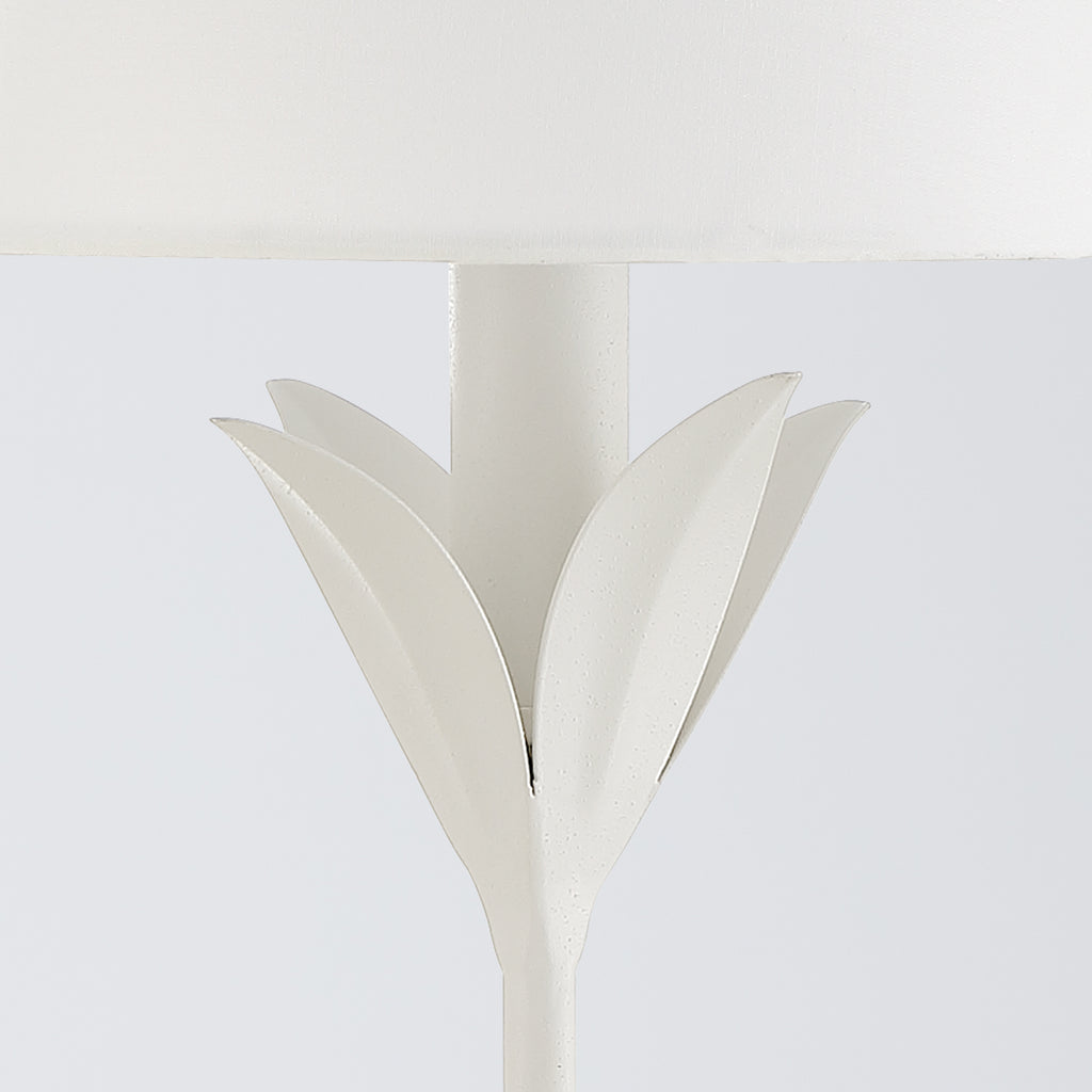 Crystorama Broche 6'' Sconce in Matte White - Additional View