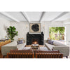 Crystorama Broche 6'' Sconce in Antique Silver - Lifestyle View