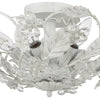 Crystorama Paris Market 16'' Semi Flush Mount in Antique White - Additional View