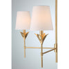 Crystorama Broche 28'' Chandelier in Antique Gold - Additional View