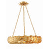 Crystorama Broche 24'' Chandelier in Antique Gold - Additional View