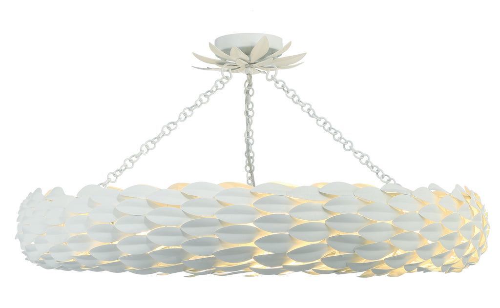538-MT_CEILING Broche 33.5'' Semi Flush Mount | Main Image
