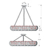 Crystorama Broche 33.5'' Semi Flush Mount - Product Dimensions