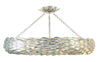 538-SA_CEILING Broche 33.5'' Semi Flush Mount | Main Image