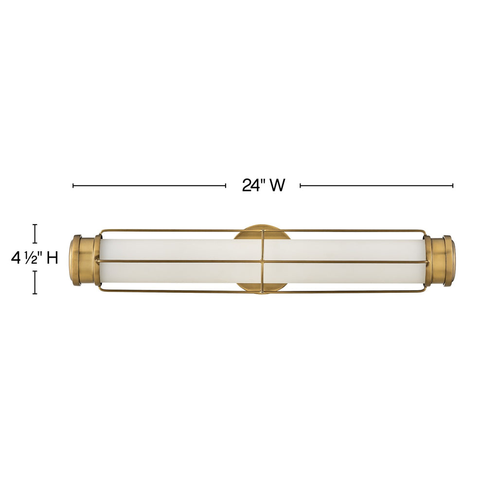 54302HB Saylor LED Light Bath|Dimensions Image