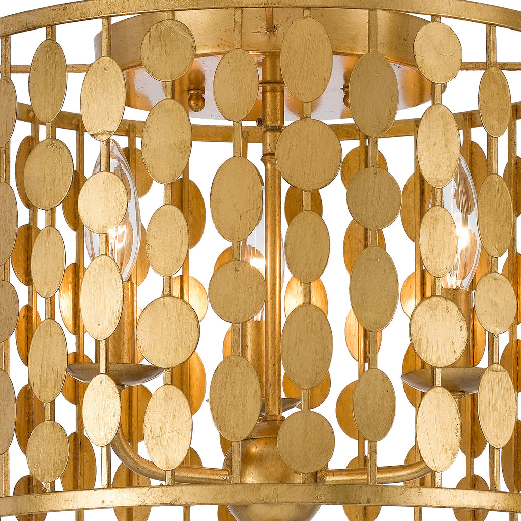 544-GA Layla 15'' Flush Mount | Alternate Image