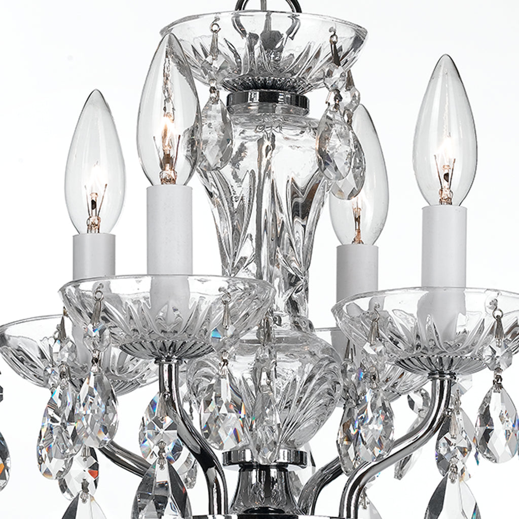 Crystorama Welton 11'' Chandelier in Polished Chrome - Additional View