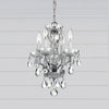 Crystorama Welton 11'' Chandelier in Polished Chrome - Lifestyle View
