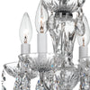 Crystorama Welton 11'' Chandelier in Polished Chrome - Additional View