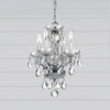 Crystorama Welton 11'' Chandelier in Polished Chrome - Lifestyle View