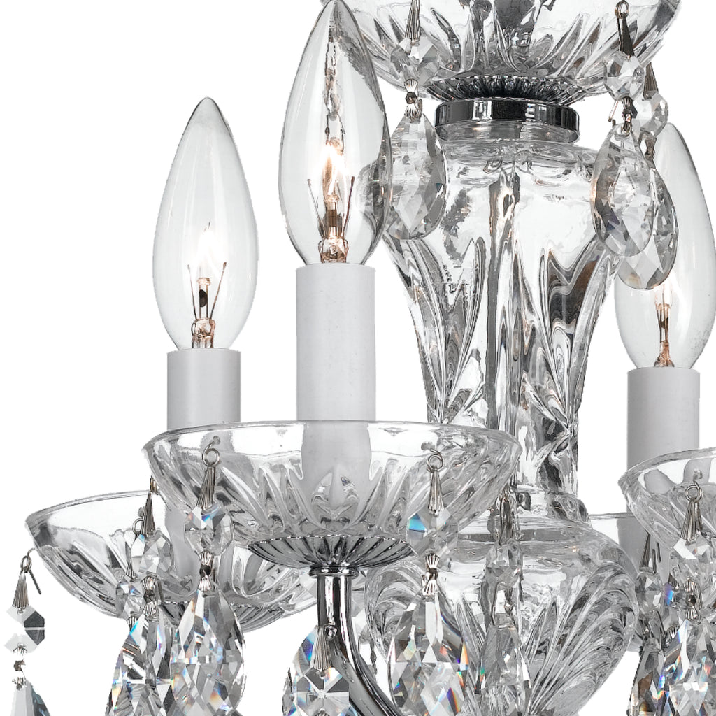 Crystorama Welton 11'' Chandelier in Polished Chrome - Additional View