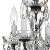 Crystorama Welton 11'' Chandelier in English Bronze - Additional View