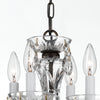 Crystorama Welton 11'' Chandelier in English Bronze - Additional View