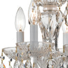Crystorama Welton 11'' Chandelier in Wet White - Additional View