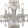 Crystorama Welton 11'' Chandelier in Wet White - Additional View