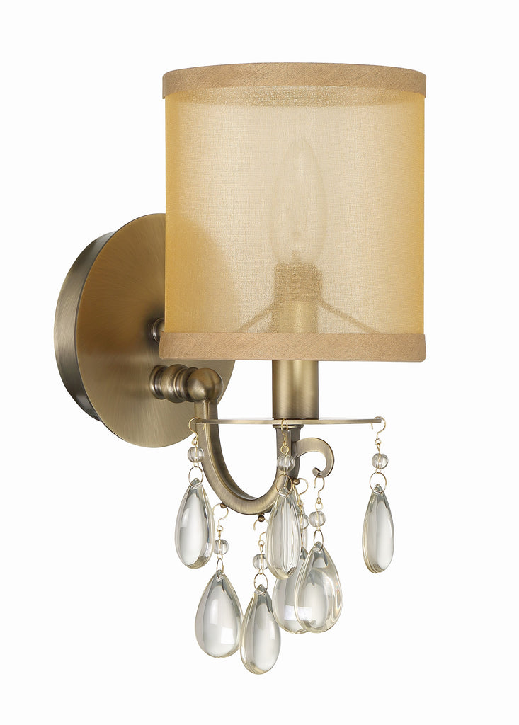 5621-AB Hampton 1 Light Sconce | Alternate Image