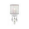 Crystorama Hampton 5.5'' Sconce in Polished Chrome - Additional View