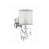 Crystorama Hampton 5.5'' Sconce in Polished Chrome - Additional View