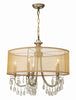 5625-AB Hampton 5 Light Chandelier | Main Image