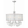 Crystorama Hampton 24'' Chandelier in Polished Chrome - Additional View