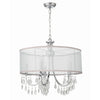 Crystorama Hampton 24'' Chandelier in Polished Chrome - Additional View