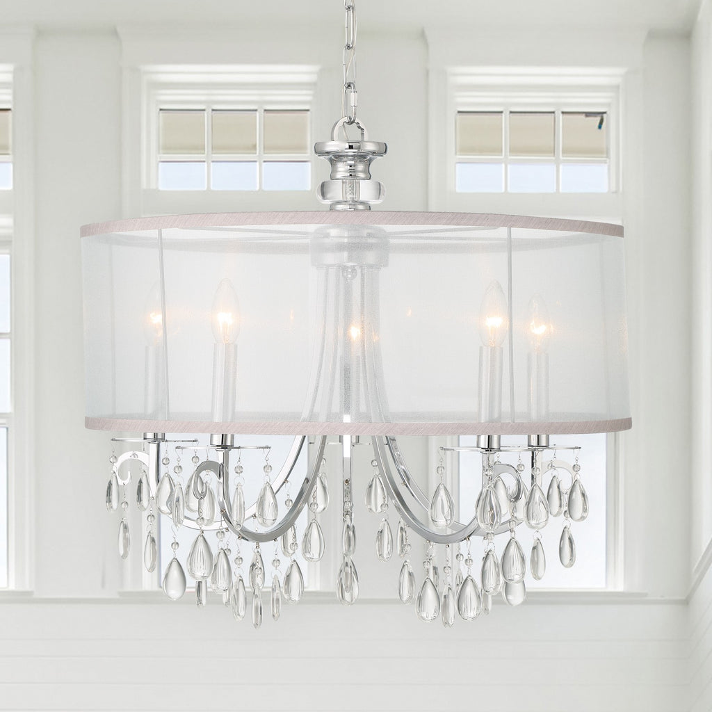 5625-CH Hampton 5 Light Chandelier | Lifestyle Image