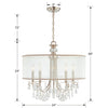 5625-CH Hampton 5 Light Chandelier | Dimensions Image