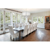 Crystorama Hampton 32'' Chandelier in Polished Chrome - Lifestyle View