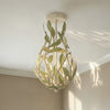 565-CT_CEILING Broche 9'' Semi Flush Mount | Lifestyle Image
