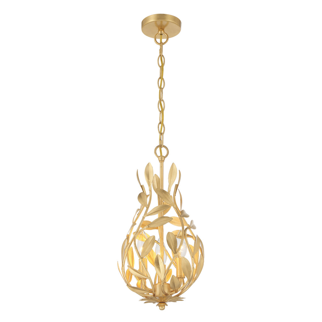565-GA Broche 9'' Chandelier | Main Image