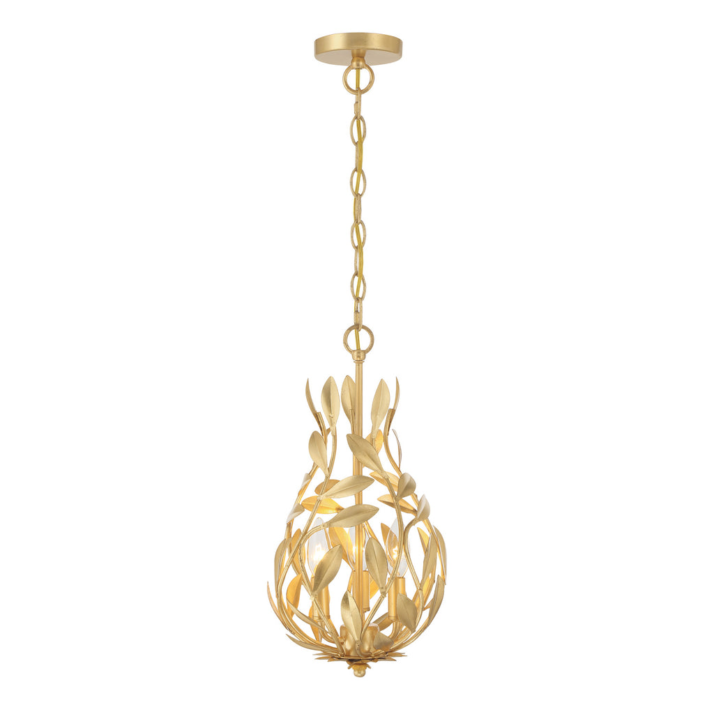 565-GA Broche 9'' Chandelier | Alternate Image