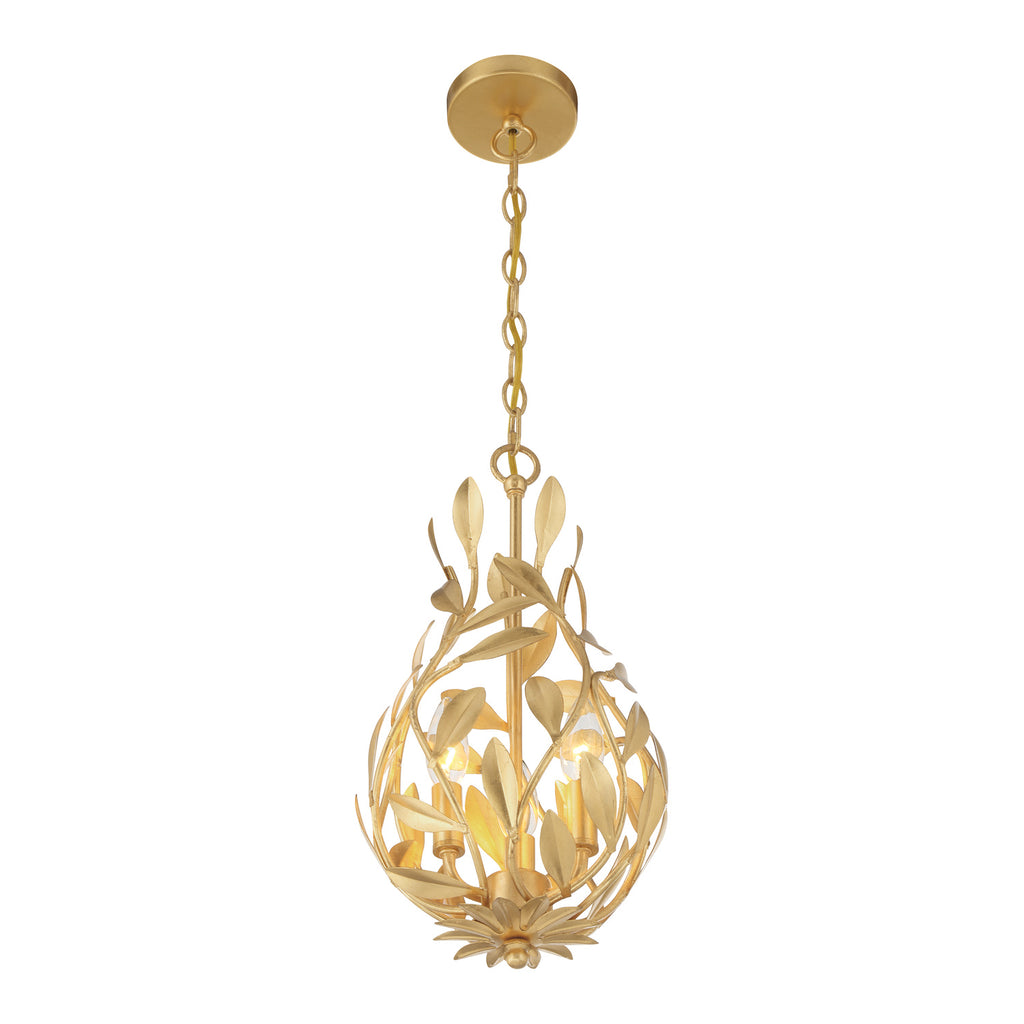 565-GA Broche 9'' Chandelier | Alternate Image