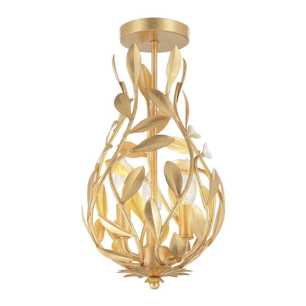 565-GA_CEILING Broche 9'' Semi Flush Mount | Main Image