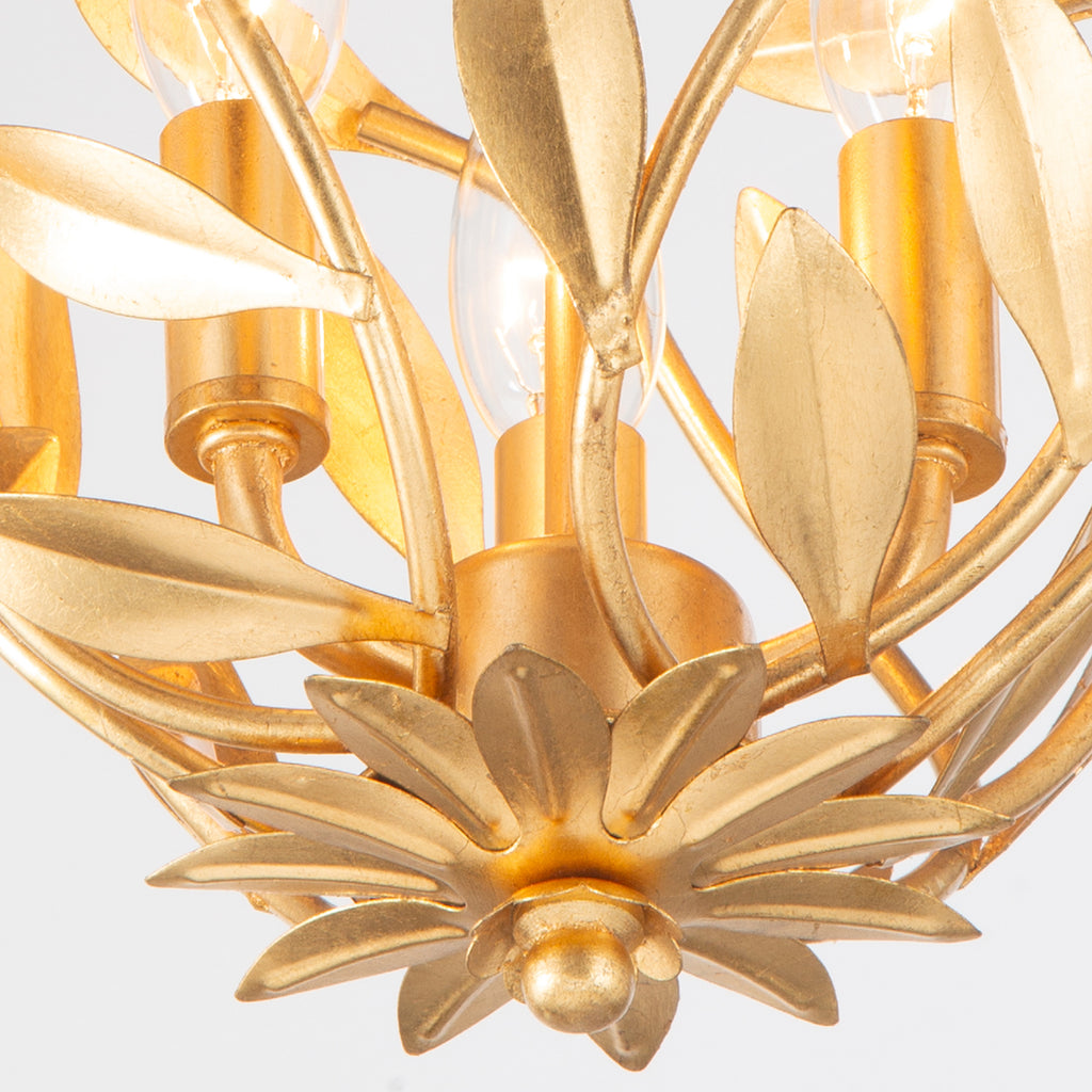 565-GA_CEILING Broche 9'' Semi Flush Mount | Alternate Image