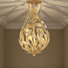 565-GA_CEILING Broche 9'' Semi Flush Mount | Lifestyle Image