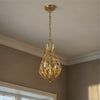 565-GA Broche 9'' Chandelier | Lifestyle Image