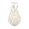 565-MT_CEILING Broche 9'' Semi Flush Mount | Alternate Image