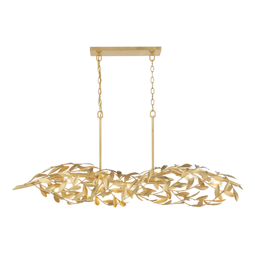 567-GA Broche 50.5'' Linear Chandelier | Alternate Image