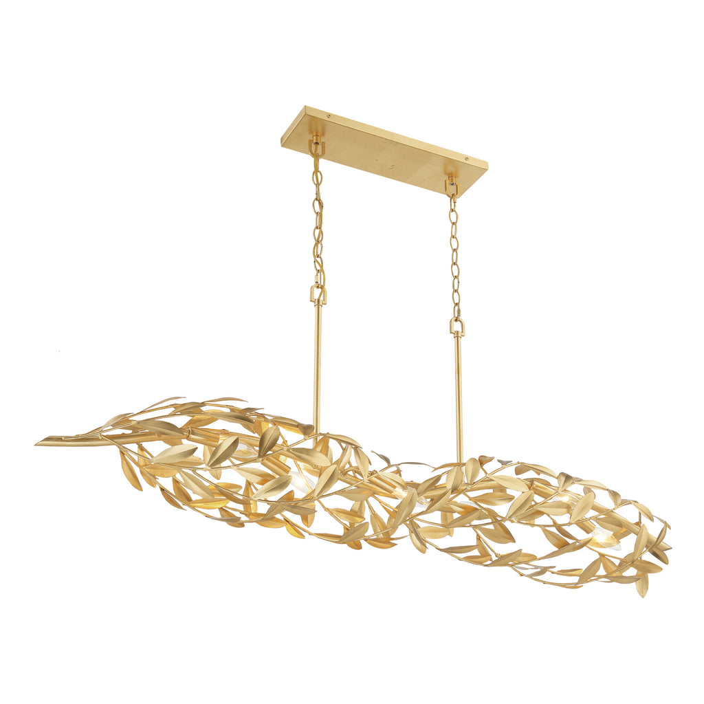 567-GA Broche 50.5'' Linear Chandelier | Alternate Image
